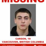 Help Needed: 19-Year-Old Carson Missing in Downtown Vancouver